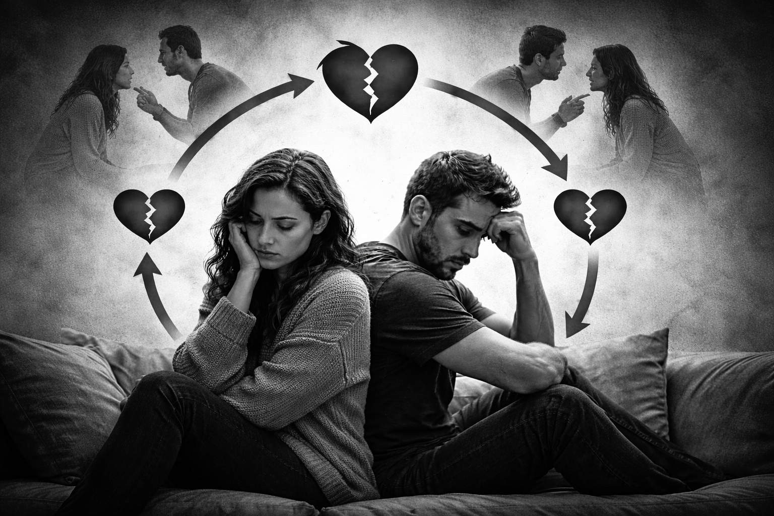 Przymus powtarzania w relacjach: wzorce, które nieświadomie odtwarzamy w związkach